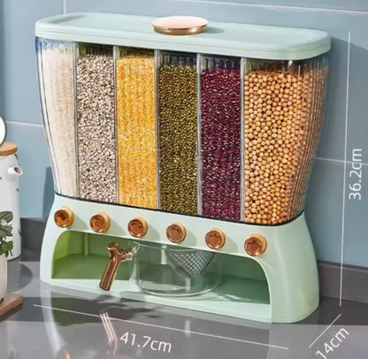 10 Kg Rice Storage Cereal Dispenser