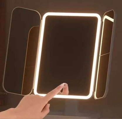 Rechargeable Led Makeup Mirror with 3 Light Modes
