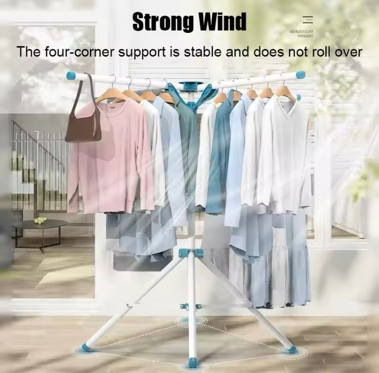 Portable Foldable Clothes Drying Rack