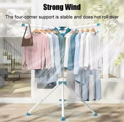 Portable Foldable Clothes Drying Rack