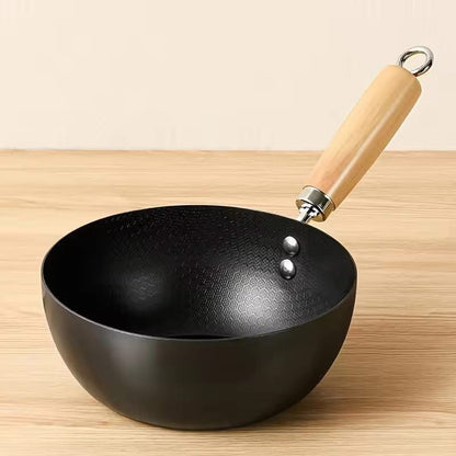 Non stick Pan with Wooden Handle