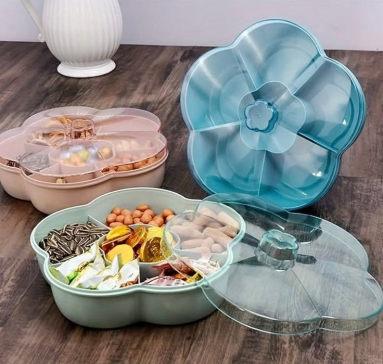 Flower Design Food Storage Box