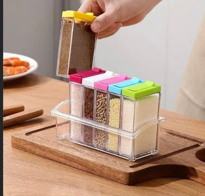 6 Pcs Kitchen Spices Box