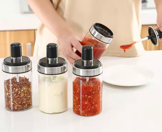 1 Pc Spice Bottle with Spoon