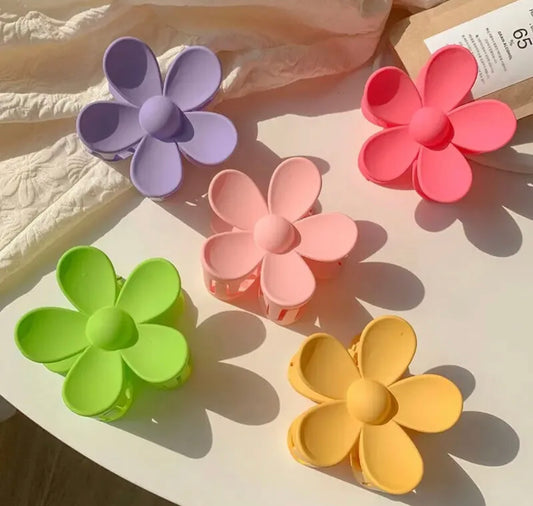 1 Pc Fashion Flower Hair Claw for Girls