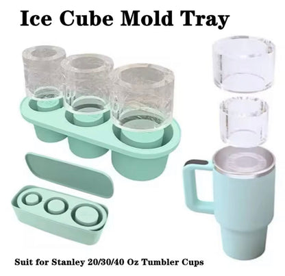 Silicone Ice Cube Tray for 40oz Tumbler Mug