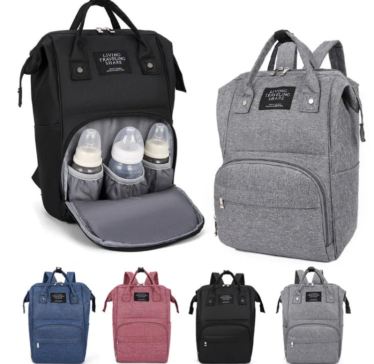 Large Capacity Mommy Diaper Bag Travel Backpack