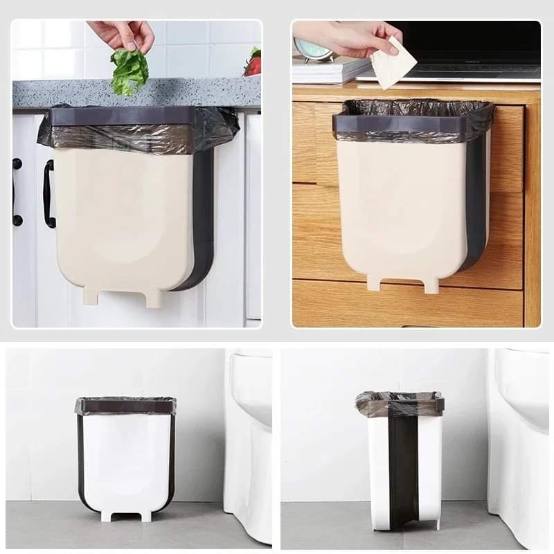 Foldable Hanging Trashcan Dustbin