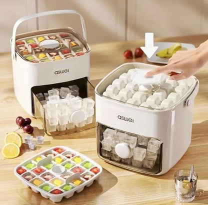 48 Grids Ice Cubes Tray Box