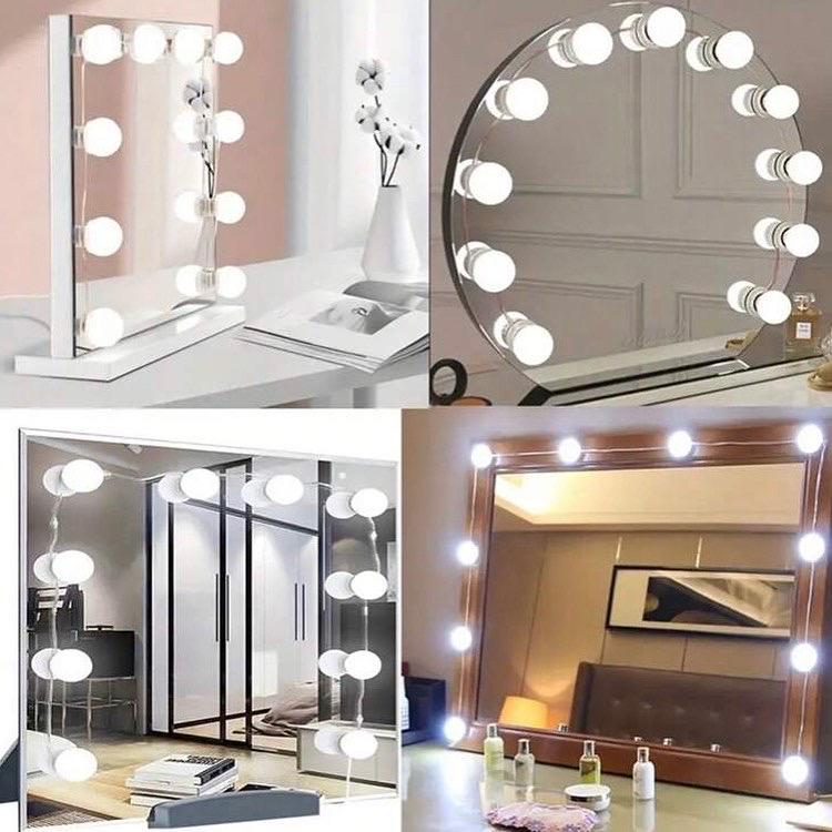 LED Light Vanity Bulbs with 3 Modes Changeable for Mirror