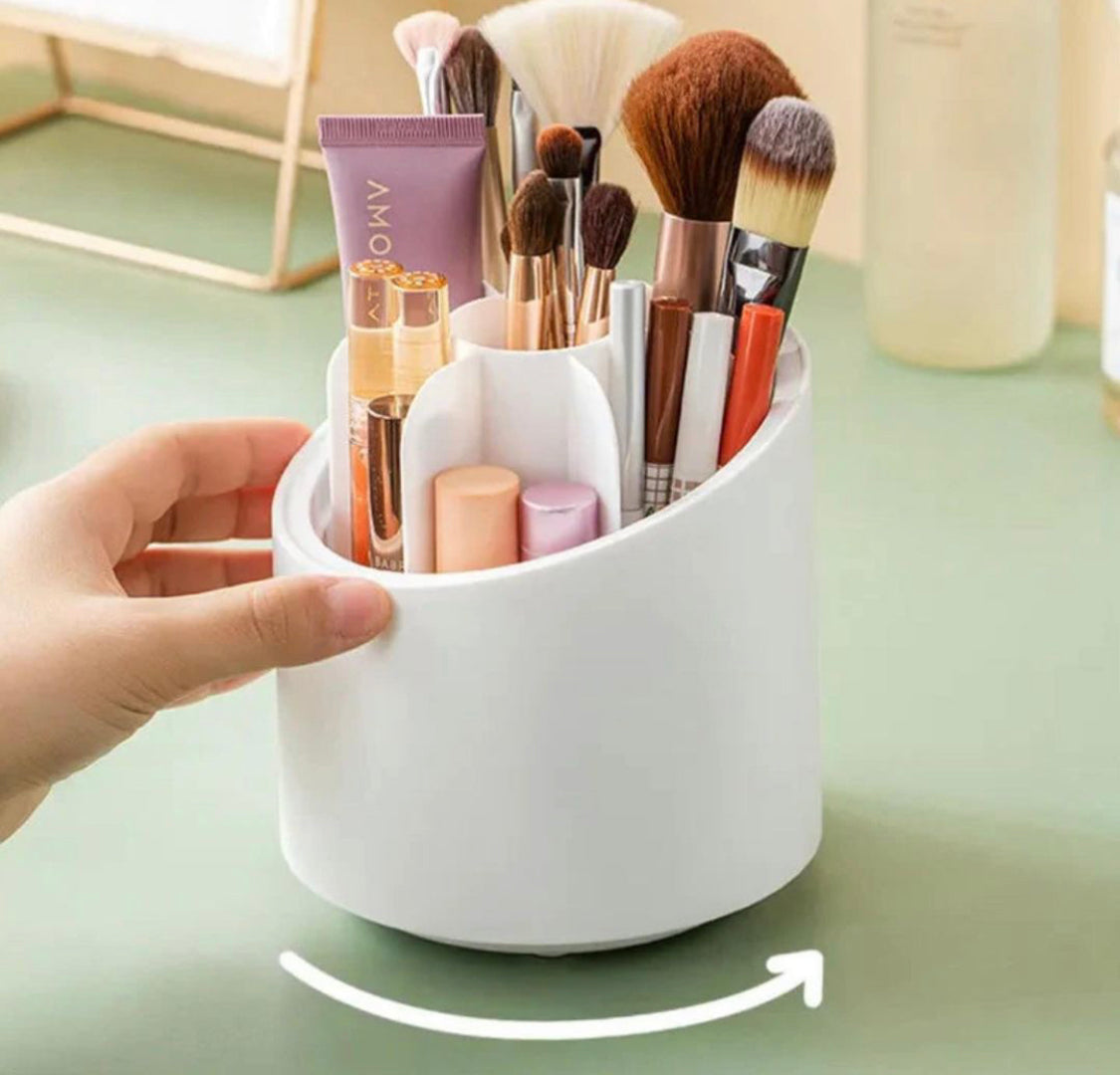 360 Degree Rotation makeup Brushes Holder