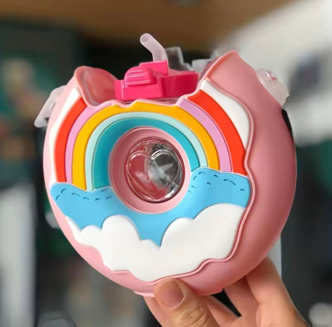 Donut Shape Water Bottle for Kids