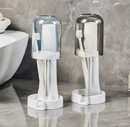 Toothbrush Holder Organizer with Cap