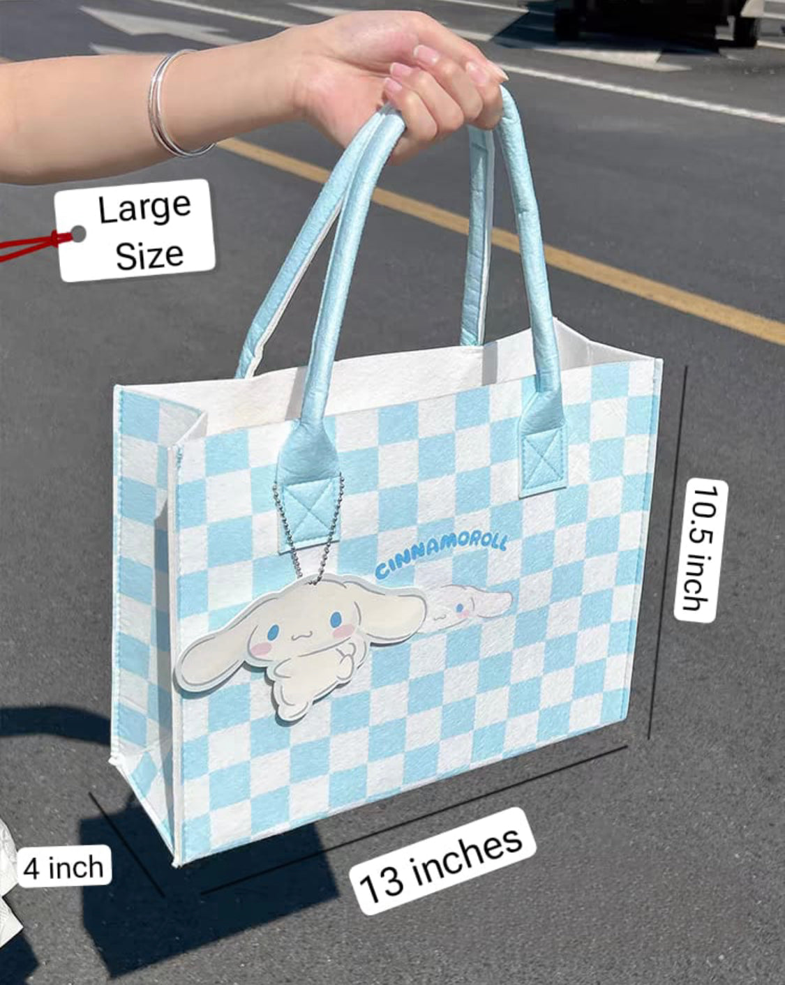 Cartoon Cute Large Capacity Tote Bag