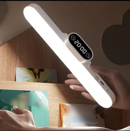 3 Colours Led Light Lamp with Clock