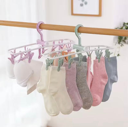 Foldable Multifunctional Clothes Hanger