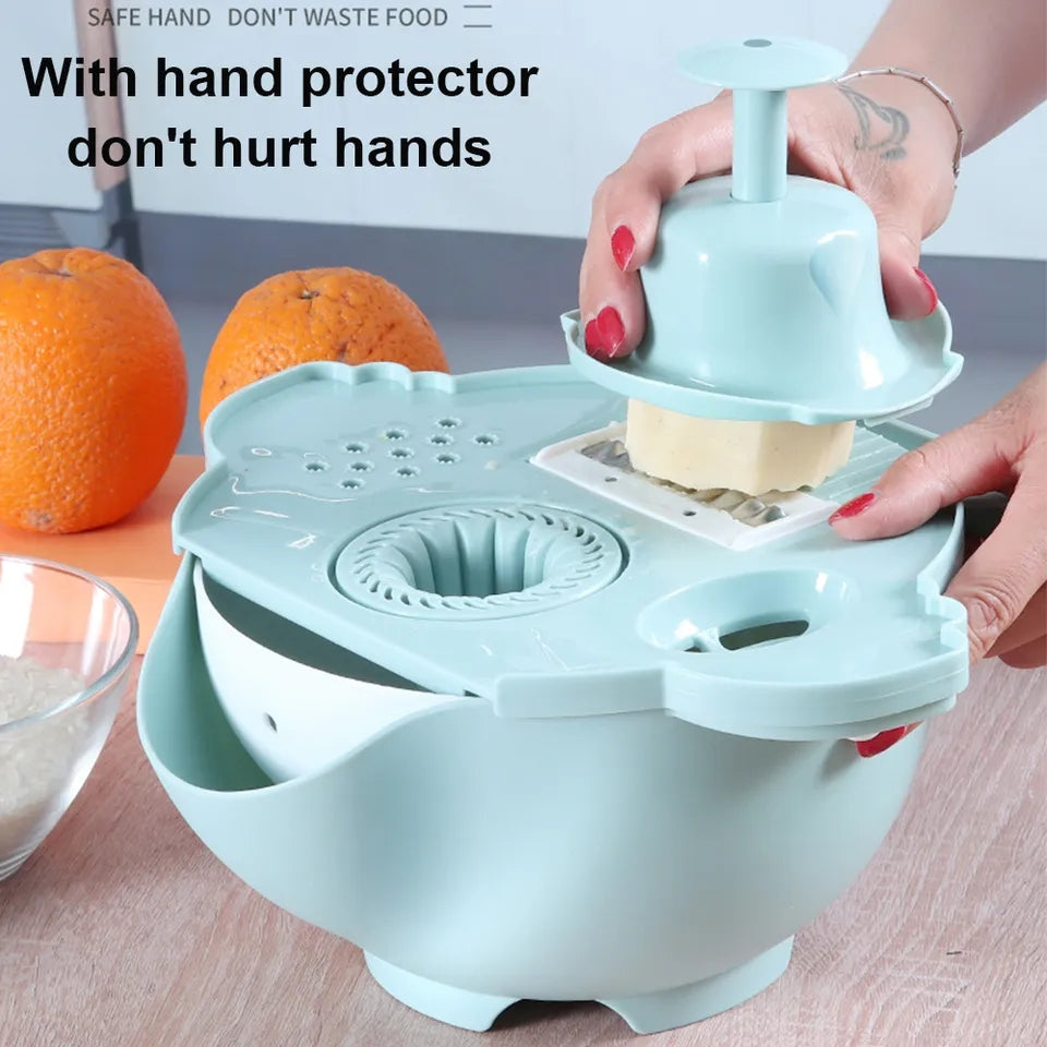 7 in 1 Multifunctional Drain Slicer Grater