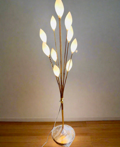 LED Leaf Corner Floor Lamp for Home Decoration