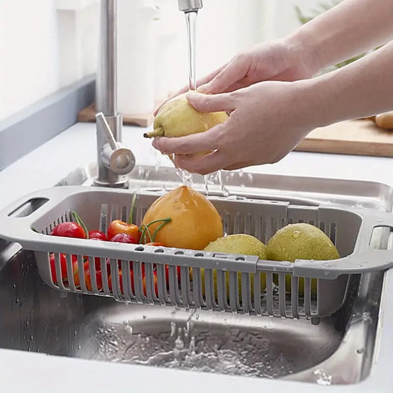 Adjustable Dish Drying Basket