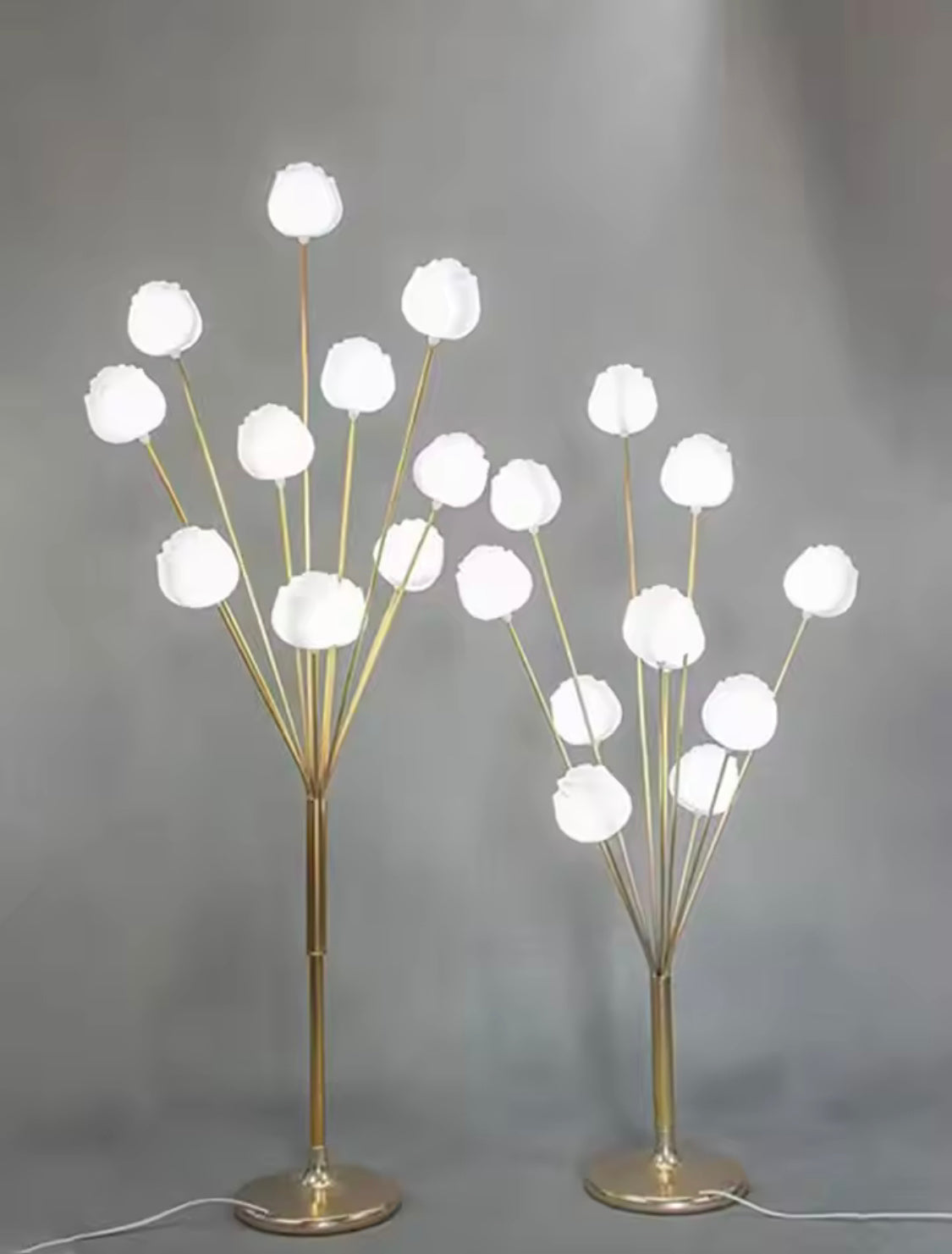 Led Flower Corner Floor Lamp For Home Decor