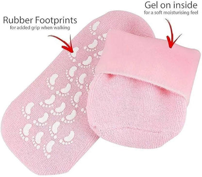 Moisturizing Silicone Gel Socks