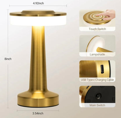 3 Colours Touch Sensor Table Lamp