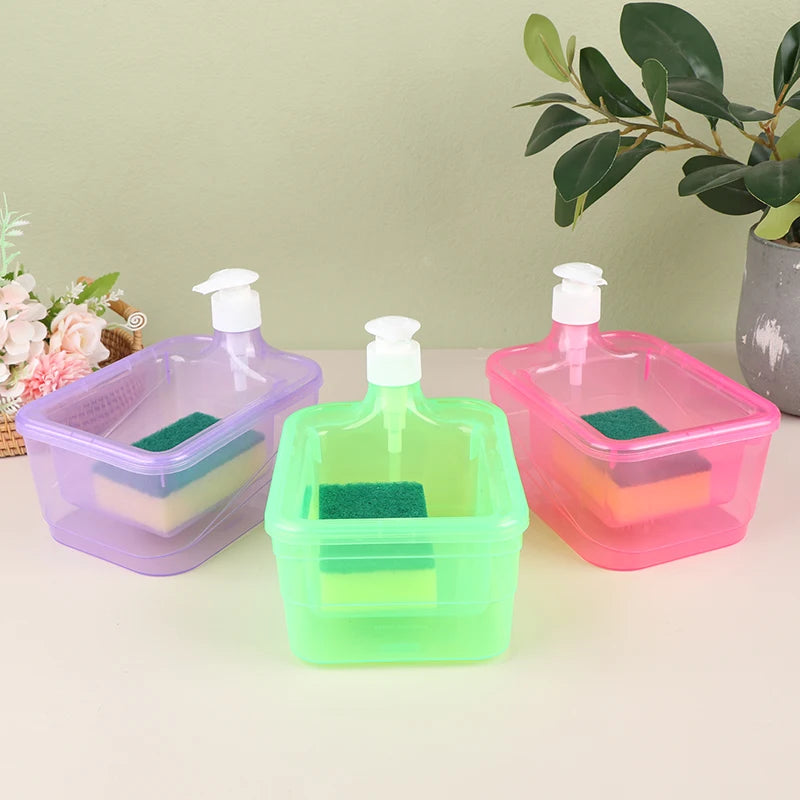2 in 1 Soap Pump with Storage Holder