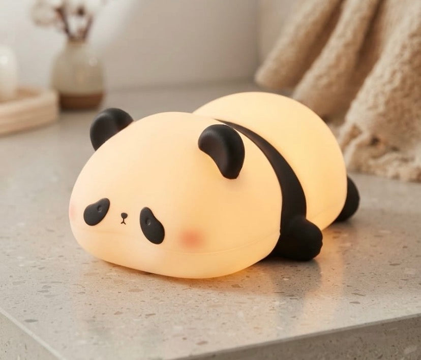 Rechargeable Silicone Panda Night Lamp