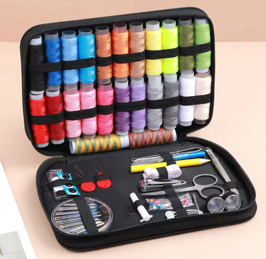 98 pcs Sewing Kit with Black Bag