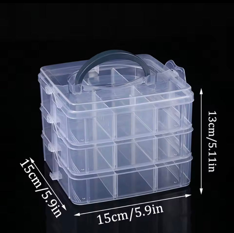 3 Layer Dustproof Jewellery Organizer