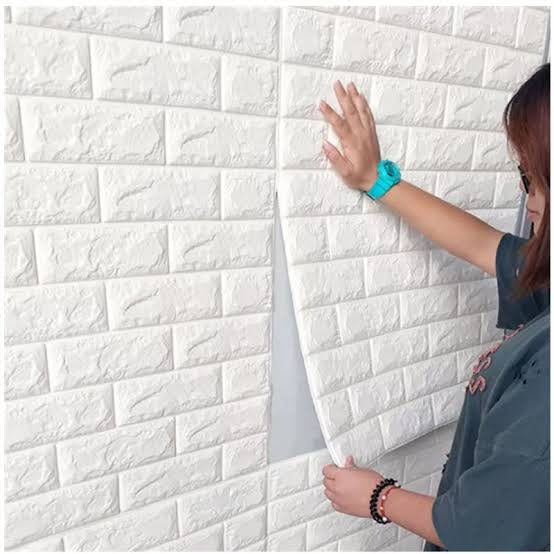 Waterproof White Wall Brick Sheet