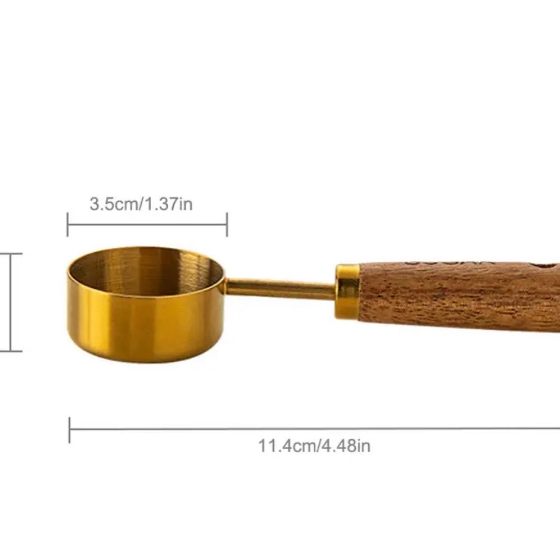 15ml Kitchen Measuring Spoon with Wooden Handle