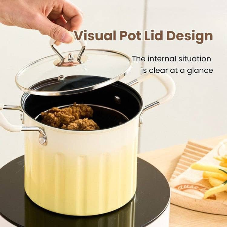 3 Liters Deep Frying Pot
