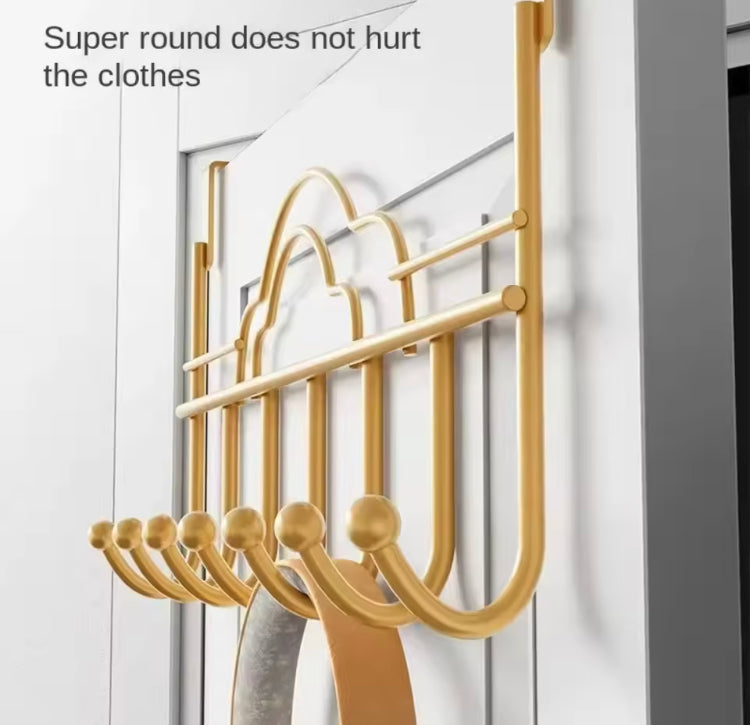 Golden Metal Over the Door Hanger