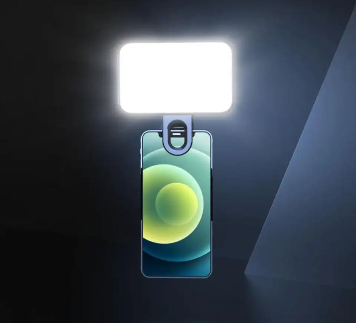 Mobile Phone Led LED Light 3 Modes Changeable Rechargeable Clip For Mobile Phone ...