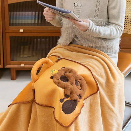 2 in 1 Cushion Travel Blanket for Kids