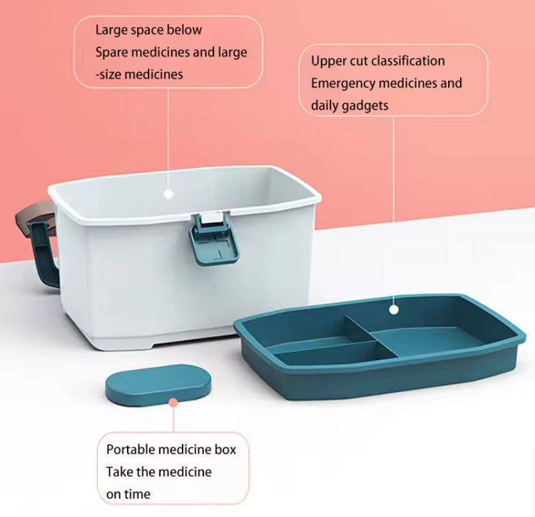 2 Layer Medicine Storage Box
