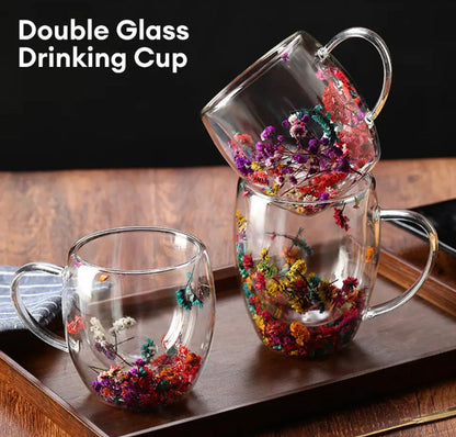 Double Wall Insulated Coffee Glass