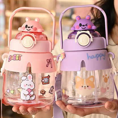 1200ml Kids Bear Water Bottle