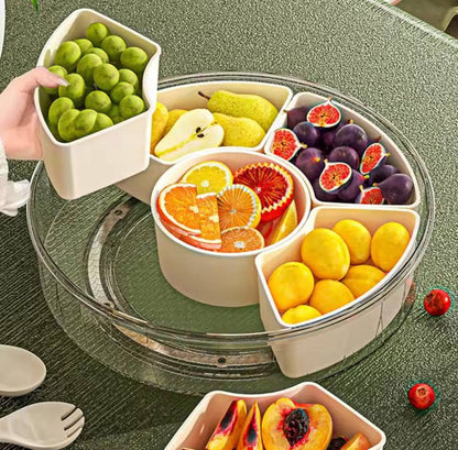 3 Layer Rotation Food Storage Box