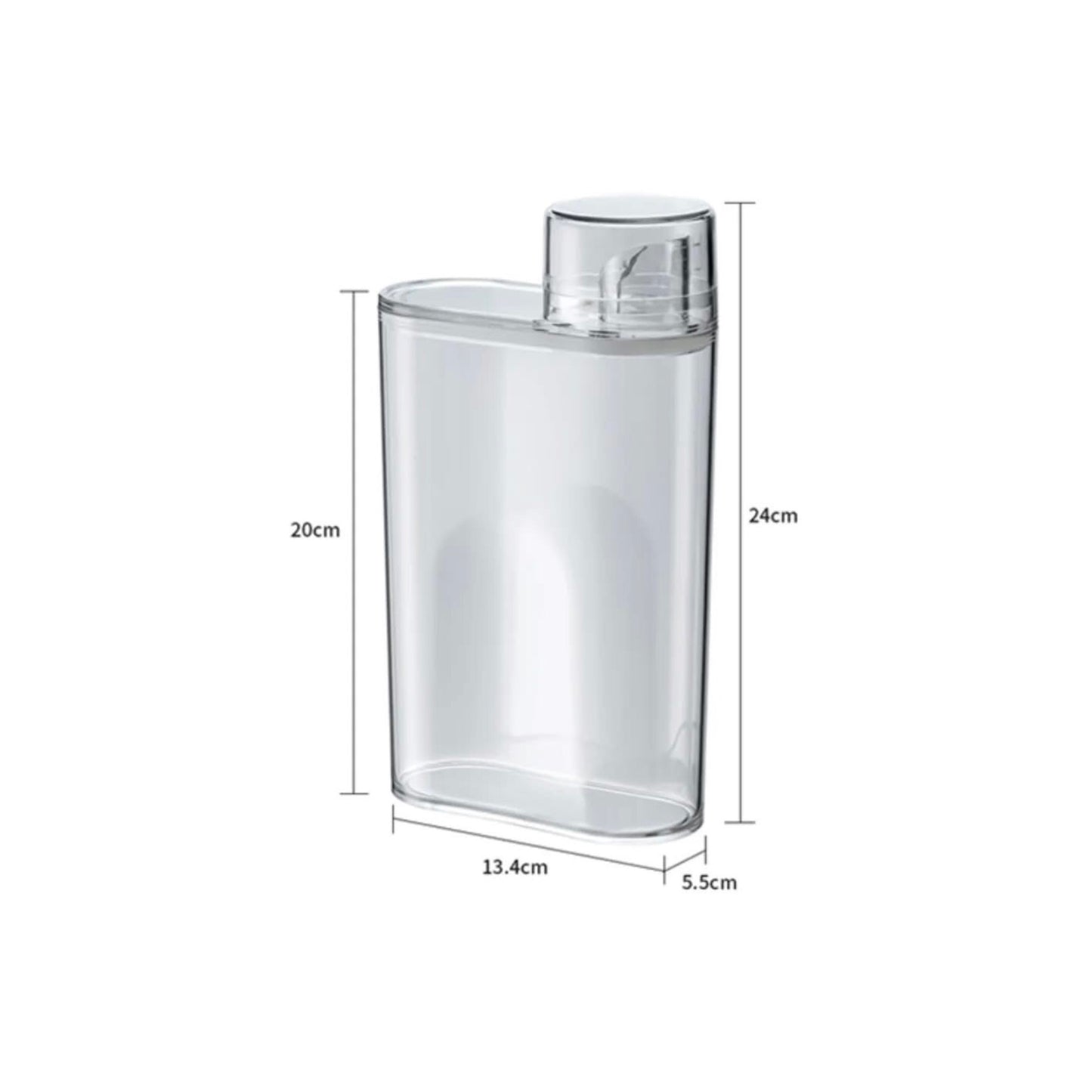 Laundry Detergent Dispenser with Handle