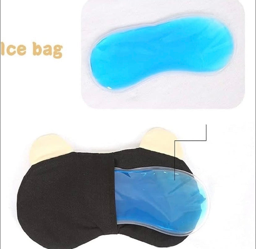 2 in 1 Sleeping Eye Mask with Cooling Bag