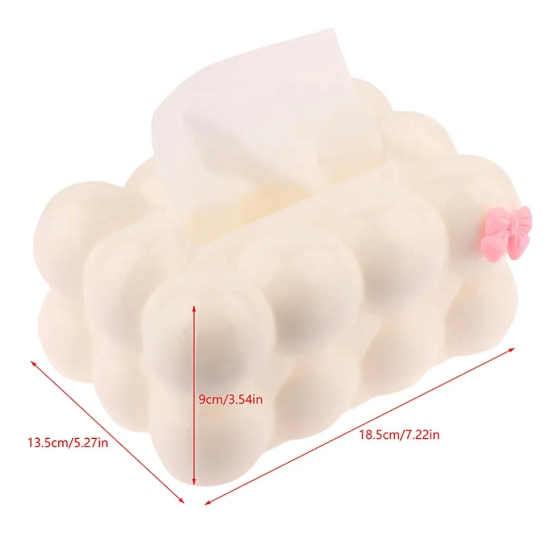Cloud Design Tissue Box