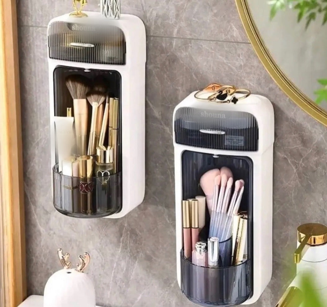 Rotating Makeup Cosmetic Storage Cabinet