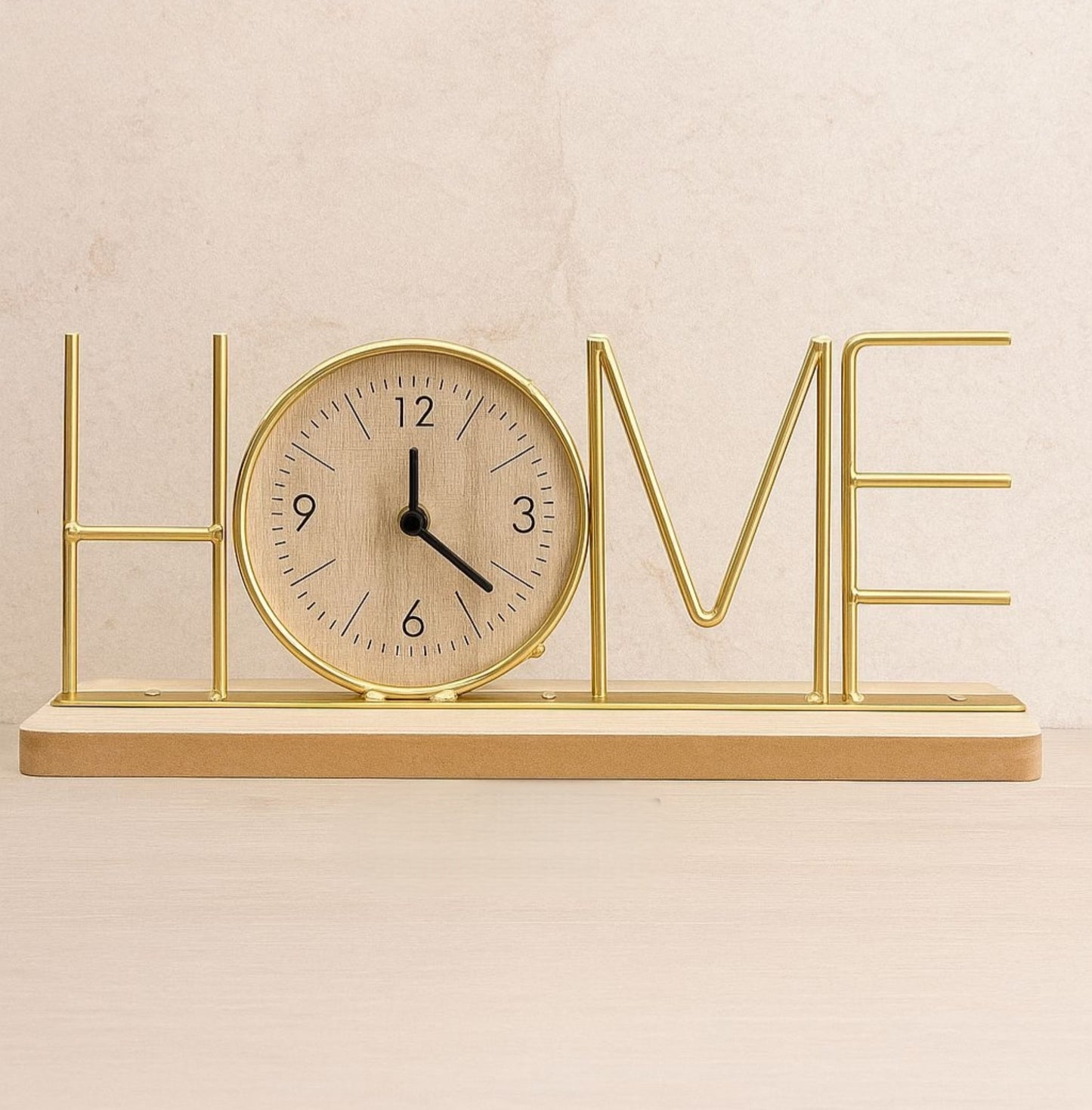 Home Design Metal Table Clock