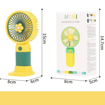 Portable Flower Hand Fan