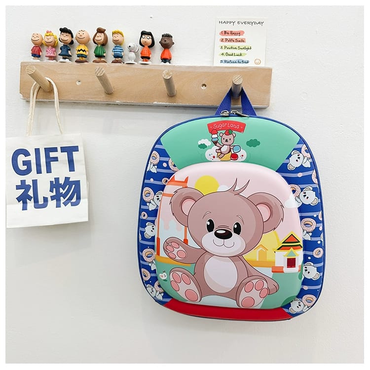 3D Cute Cartoon Kids School Bags