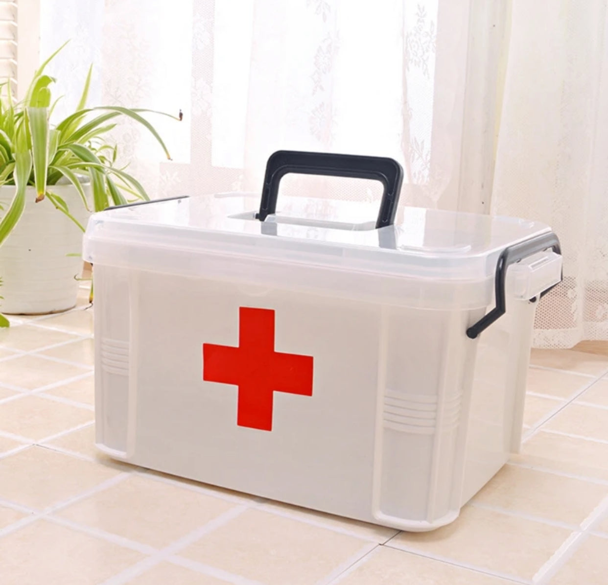 Double Layer Medicine Storage Box