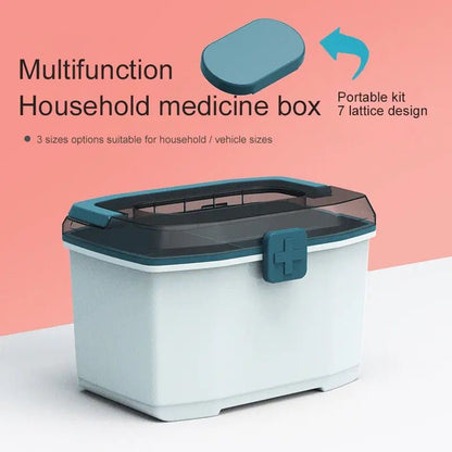 2 Layer Medicine Storage Box