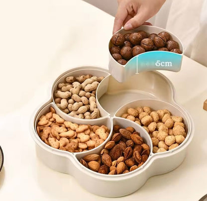 5 Portions DryFruit Storage Box with Lid